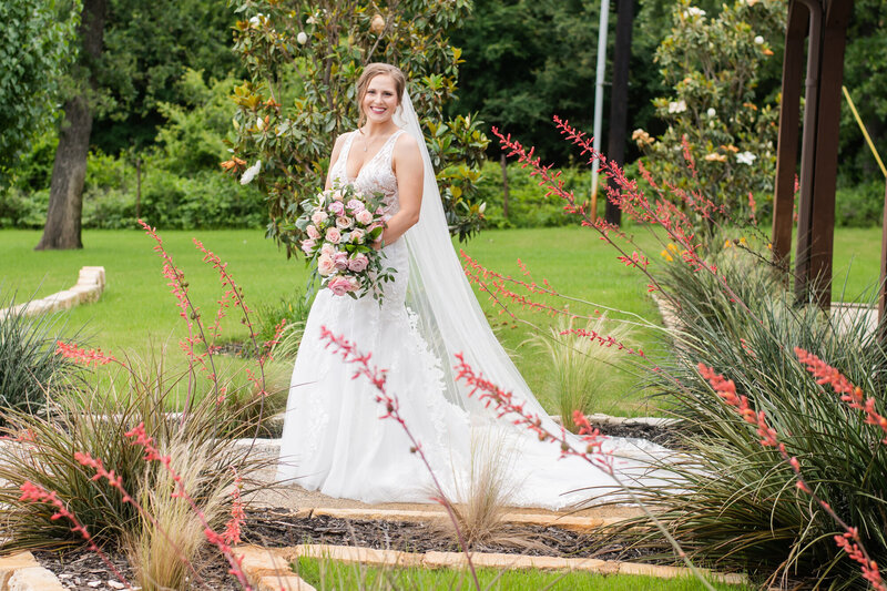 bride at The Ranch Aubrey