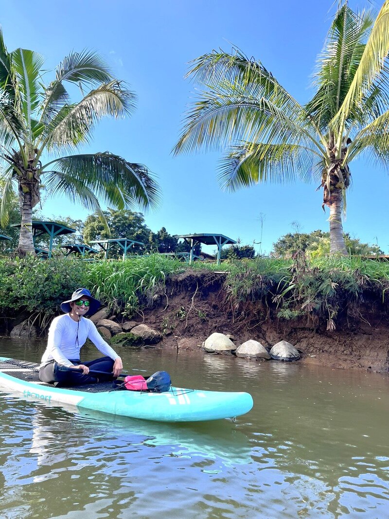 haleiwa river paddle boarding