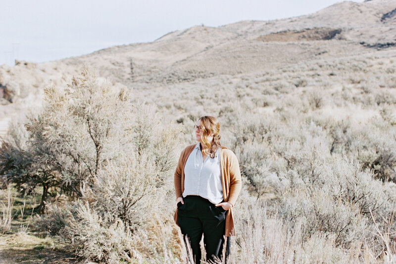 Nicole Conner in  Zion photographed by Tyler Rye