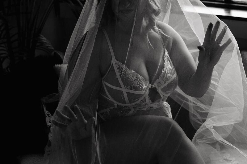 Bridal boudoir photography in Minnesota