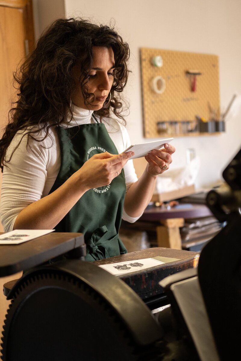 Designer and Letterpress printer