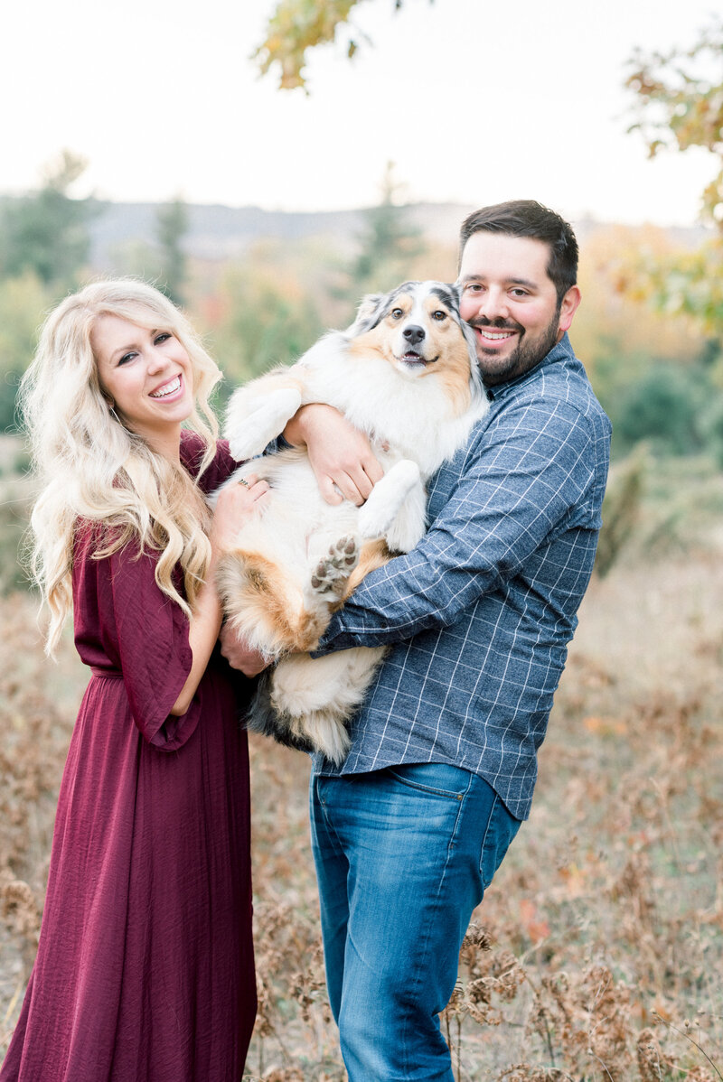 beach engagement photography session in traverse city michigan
