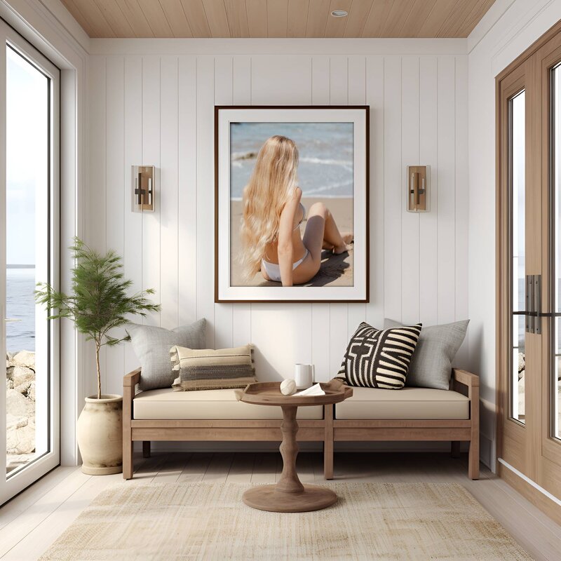 Agata Beach Photo print mockup4