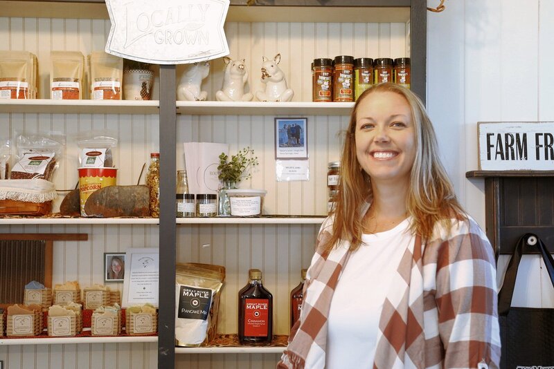 Photo of Skyview Market owner, Laura Cunningham