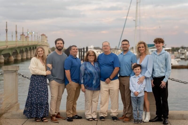 Family-gathering-by-the-waterfront
