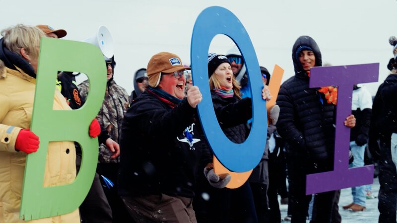 Watch "Cheerleaders," a documentary about the spirit of the University of Okoboji Winter Games.