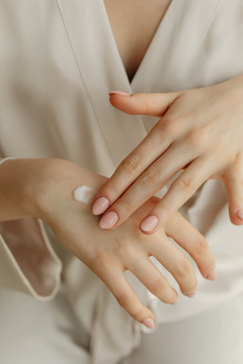 Close-up image of glowing, healthy skin to represent natural beauty and effective aesthetic treatments.