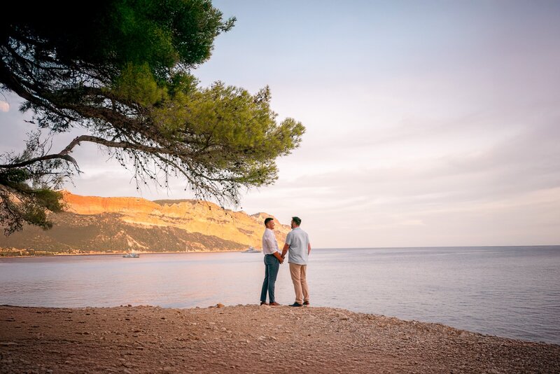 Cassis Proposal Photoshoot Provence Photographer