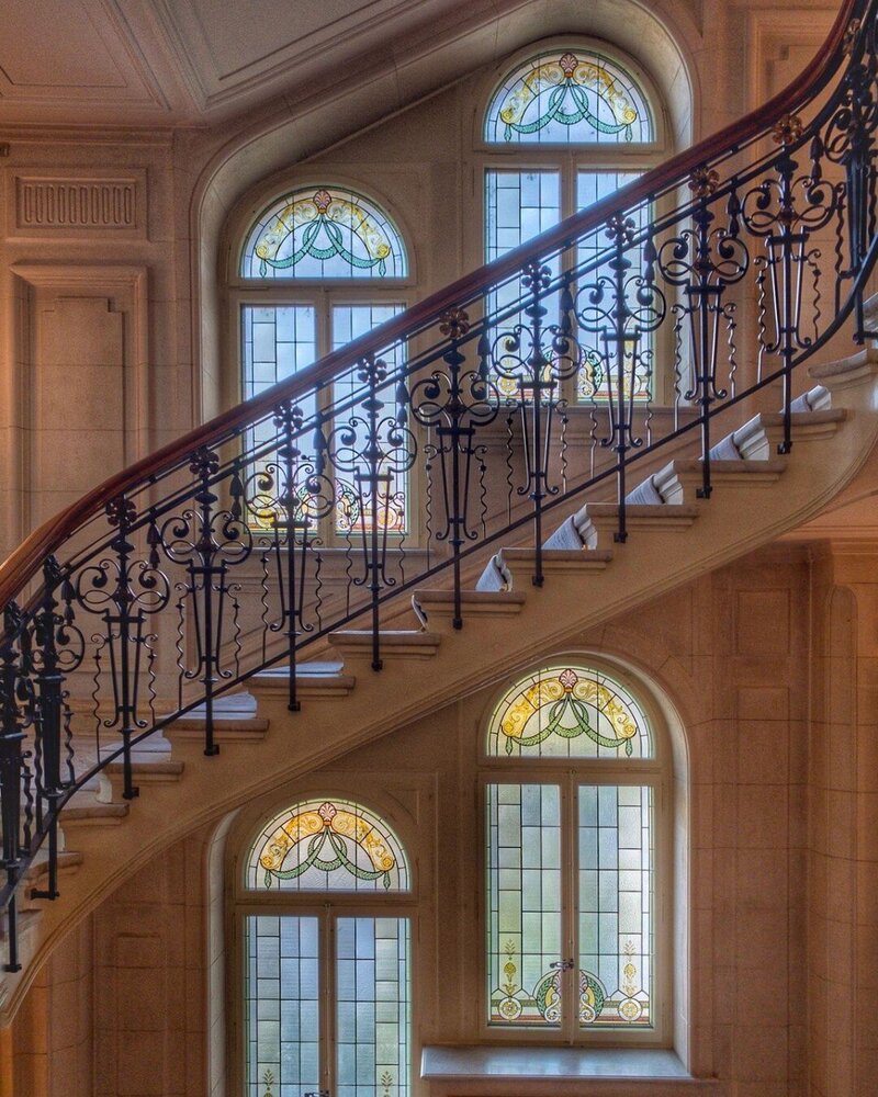 Hôtel Beau-Rivage Palace Staircase