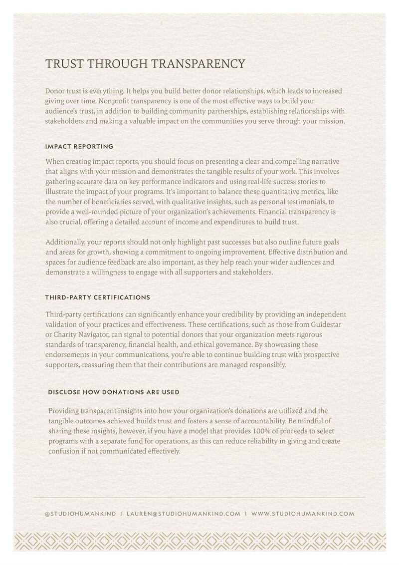 Humankind | Nonprofit Website Templates & Design