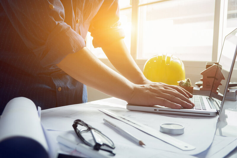 Picture of an engineer working | Envoy Development