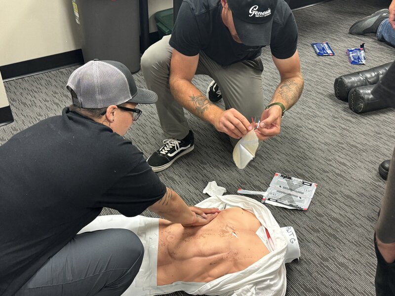 First Care - Chest Seal Application Practical