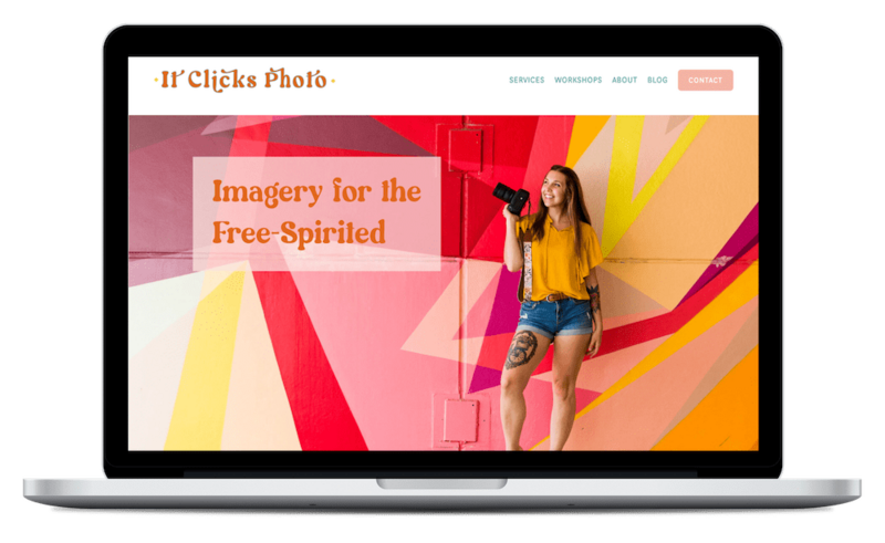 Website Design for It Clicks Photo