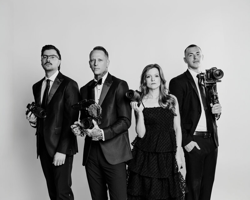The Proper Collective wedding videography and photography team — cinematic storytellers serving couples in Des Moines and the Midwest.