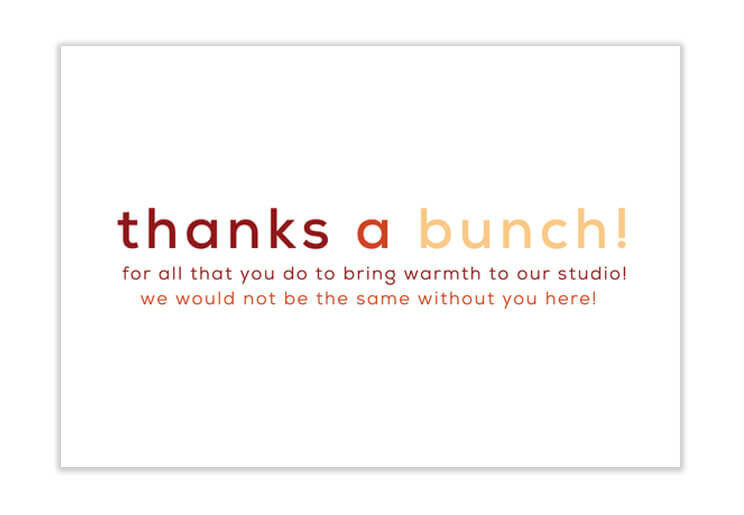 Warmth-thanks