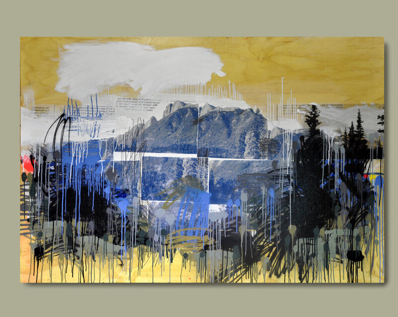 Brent Ray Fraser HI Whistler Hostel Art 2010 - 04