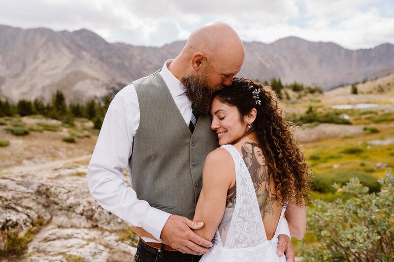 Loveland Pass, Colorado fall elopement with Colorado elopement photographer Alpine Vows
