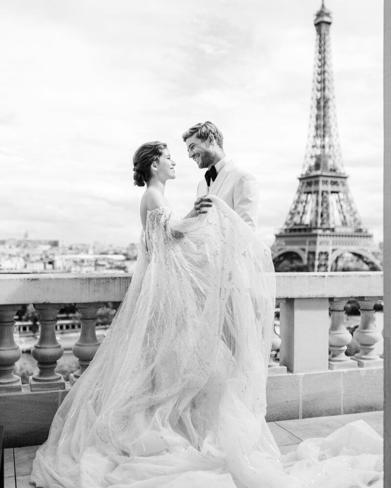 wedding planner rooftop paris