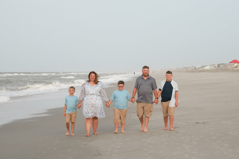 Beach Family Session -127