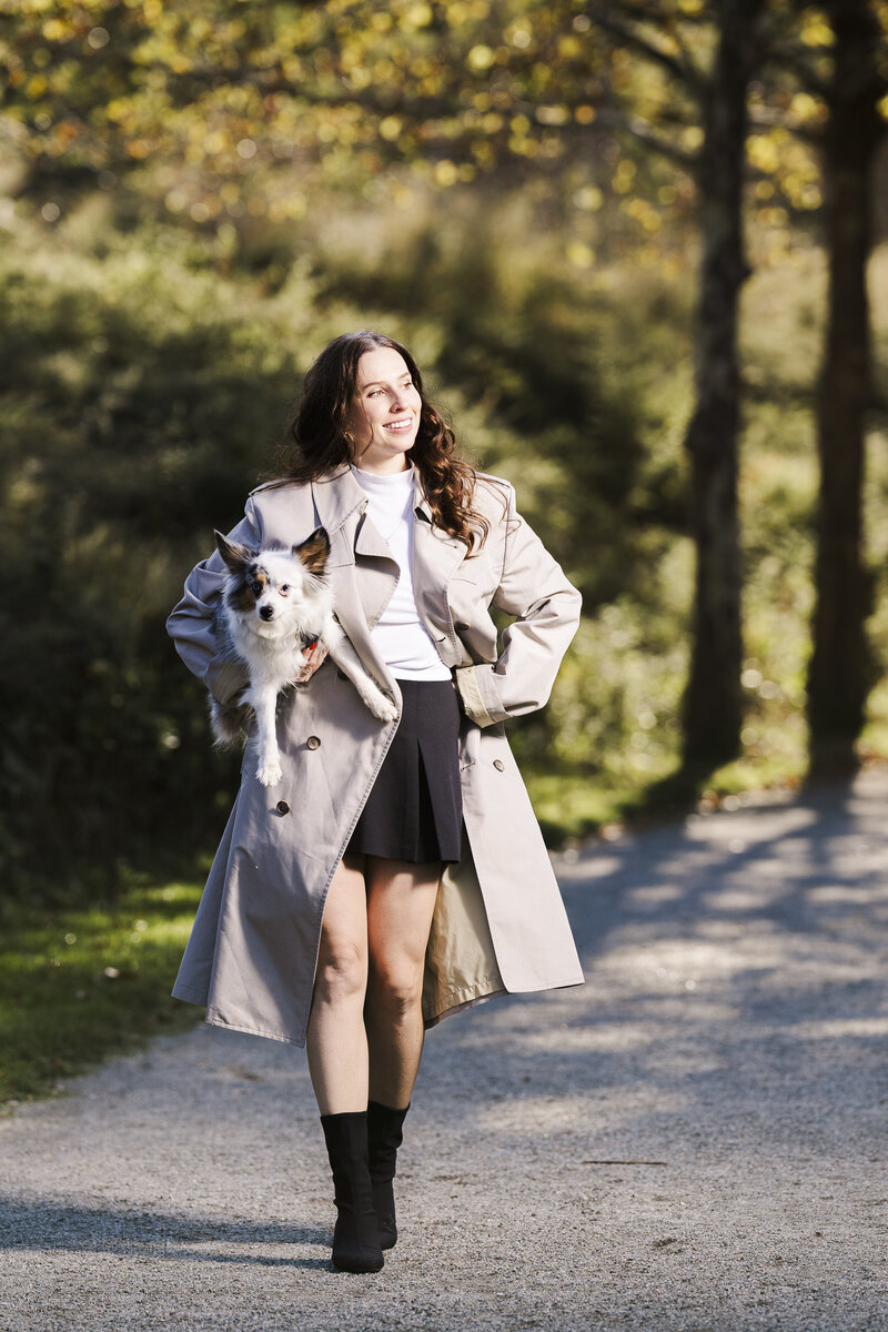 Hudson Valley pet photography in Newburgh capturing candid movement and happy tails