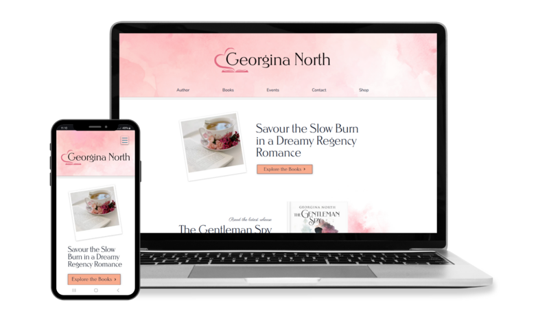 Website design for Georgina North