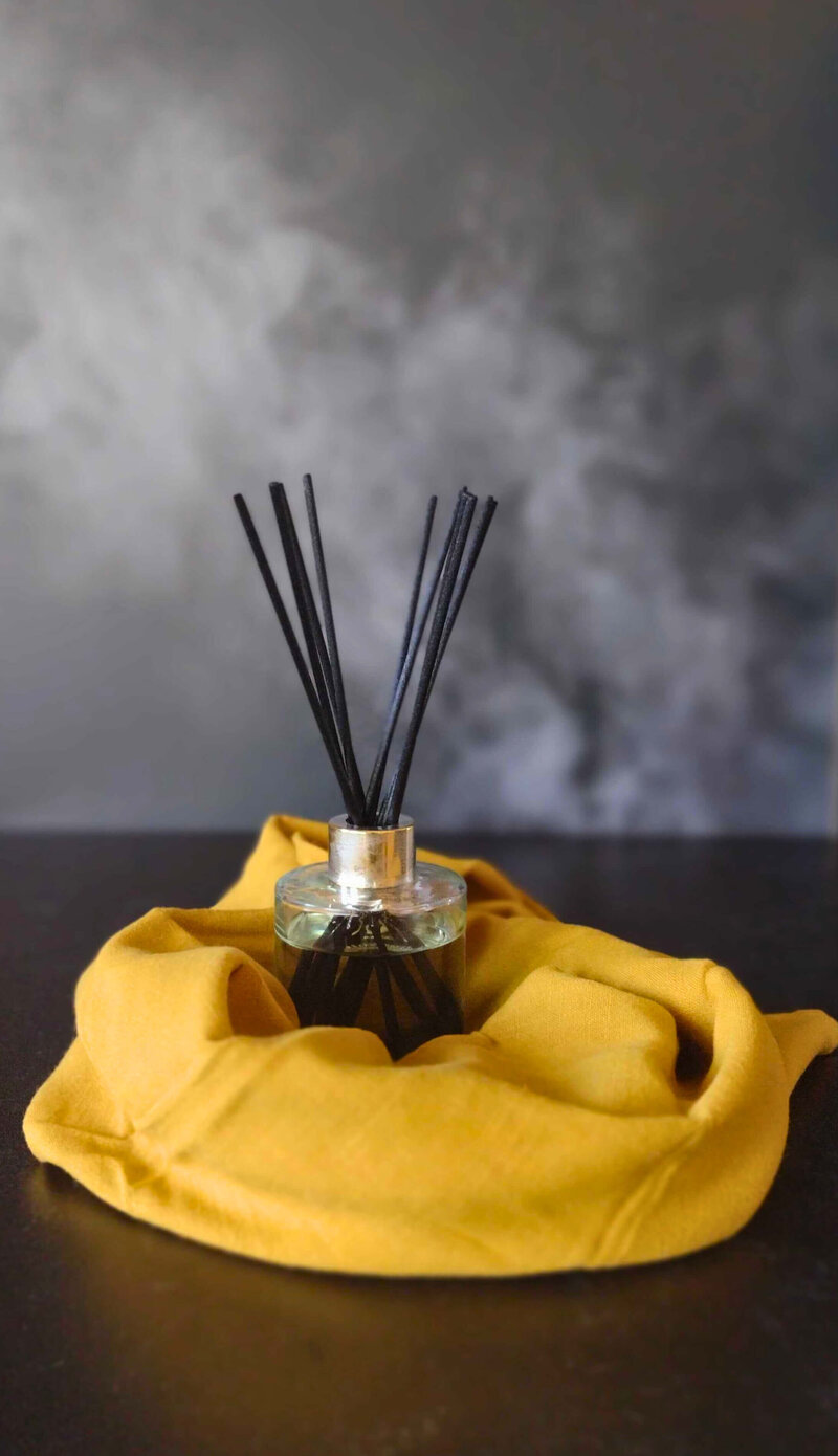 pumpkin and persimmon natural long-lasting diffuser moody fall vibes