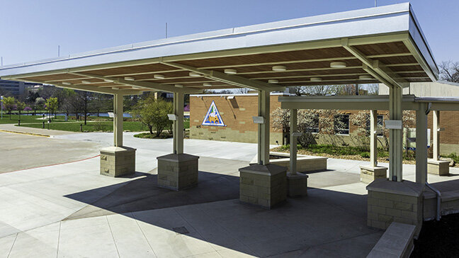 Conservation Discovery Center Entrance Canopy | MegaKC — Kansas City, MO