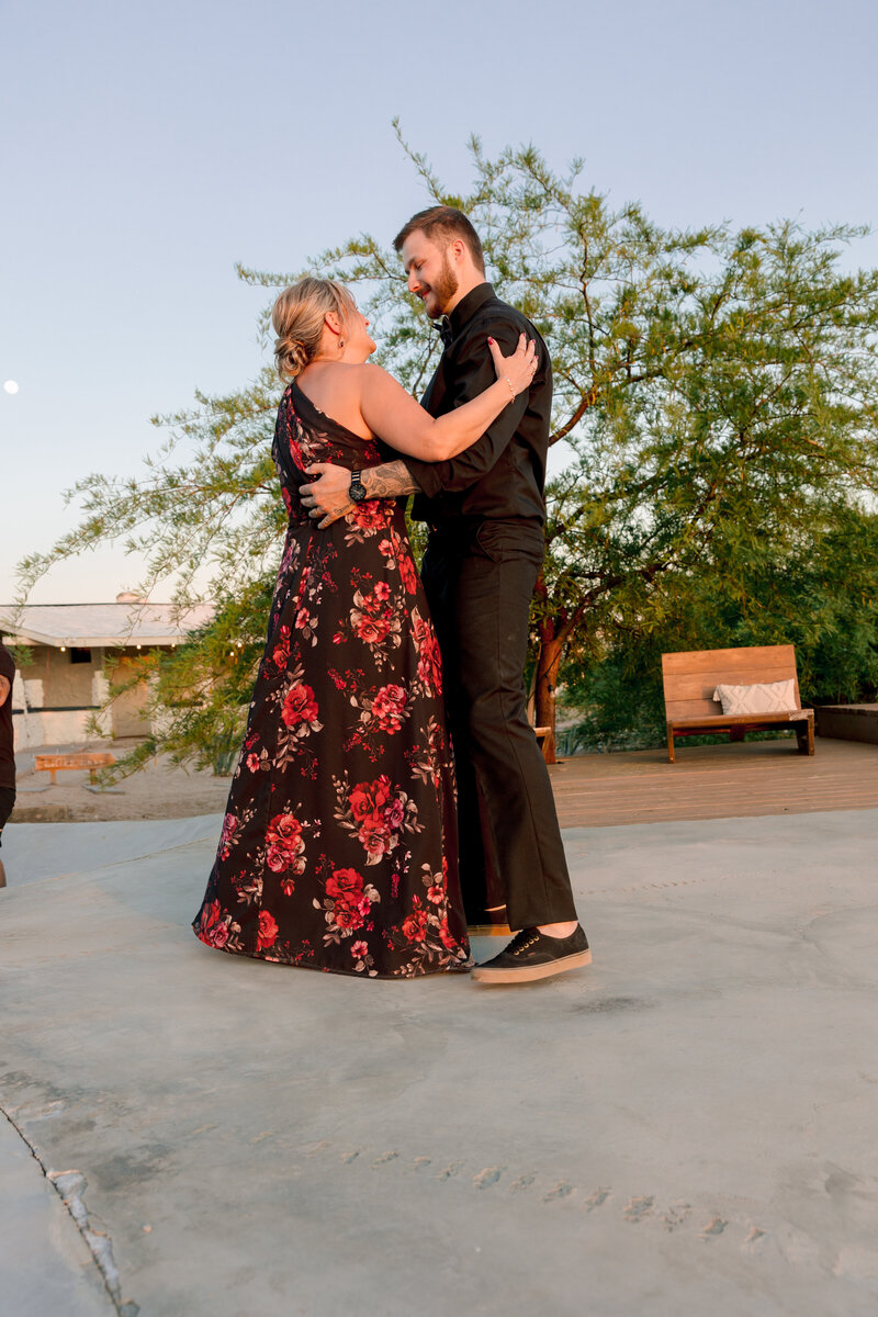 Lindsey + Anthony Joshua Tree Wedding-801