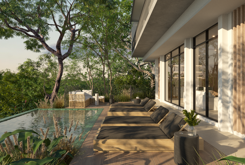 C 65 Bosque - Triametry Studio - Terraza