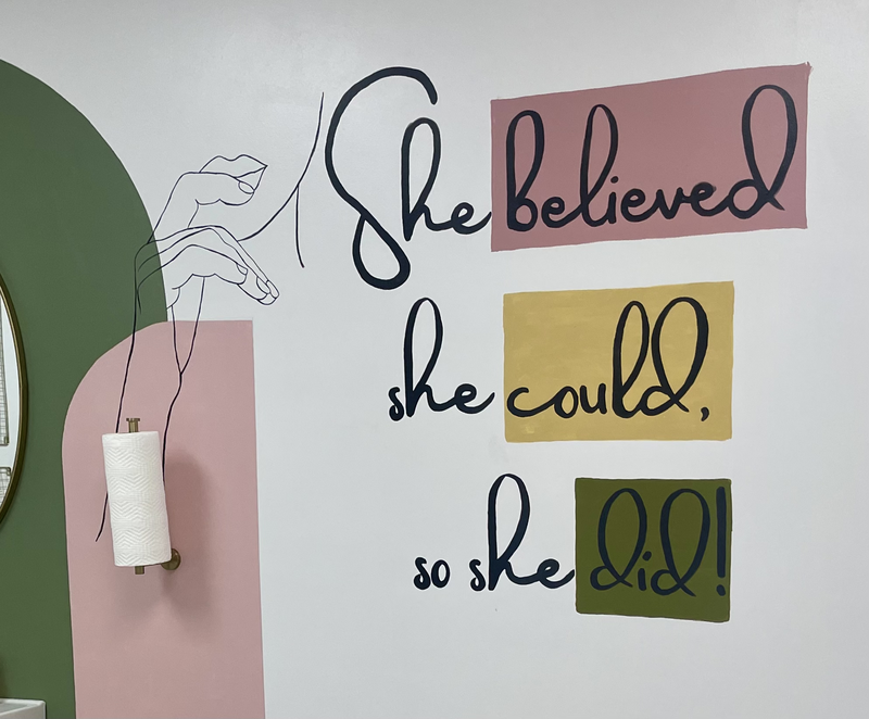 Room wall art by Dashia Golden