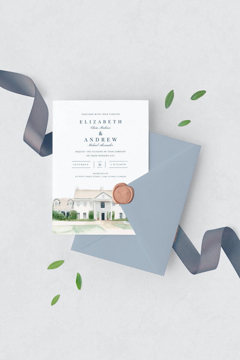 Invitation Card and Envelope 1 copy