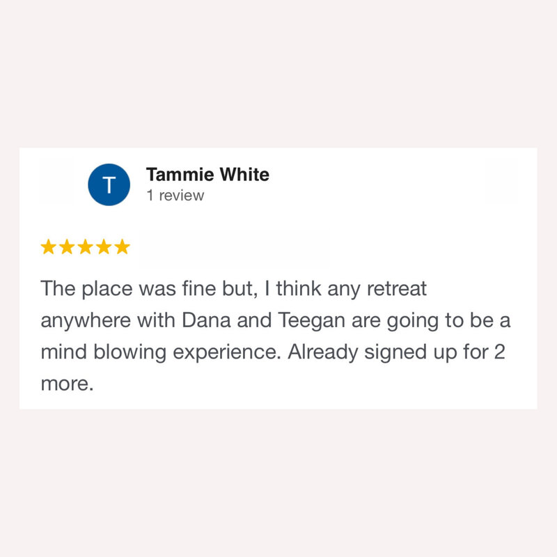 testimonial of soul retreat with dana haines
