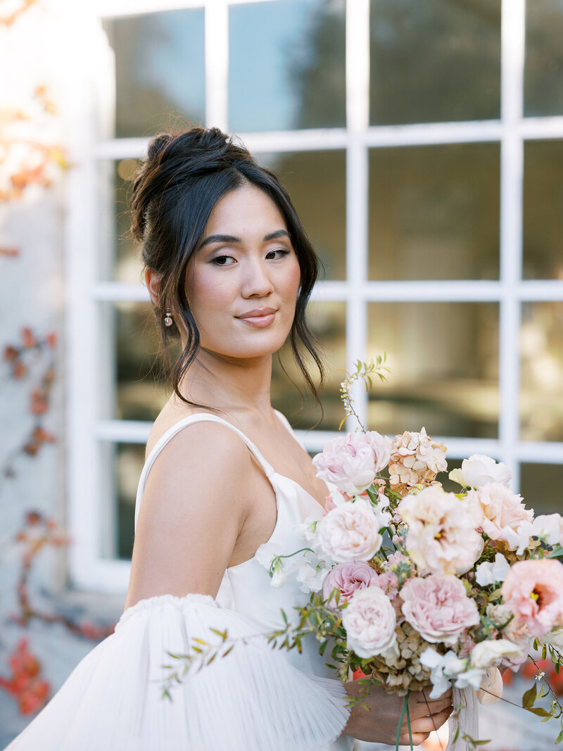 Milton Park Country House Bowral Wedding Venue Luxury Chic Autumn Garden Wedding by Fine Art Film Destination Wedding Photographer Sheri McMahon-87