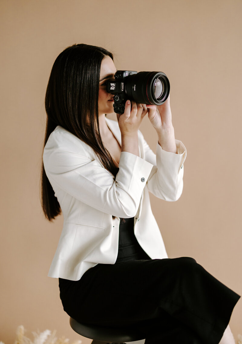 Portrait of Gabrielle Vignola Boston Wedding Photographer