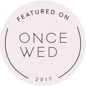 once wed badge