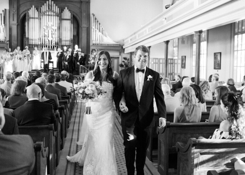 Wedding at First United Methodist Church in Columbus, MS