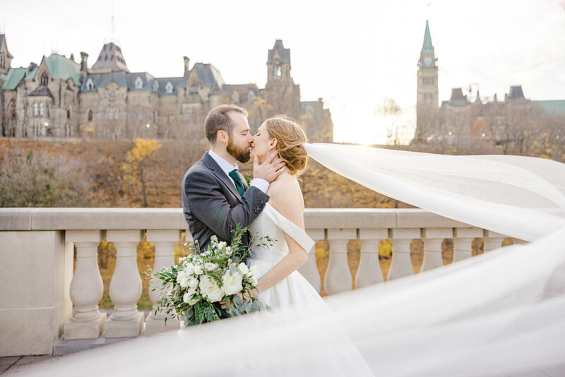 Grey Loft Studio - Bethany and Luc Barette - Wedding Photography Wedding Videography Ottawa - Smoke Bomb at Orchard View Ottawa Wedding