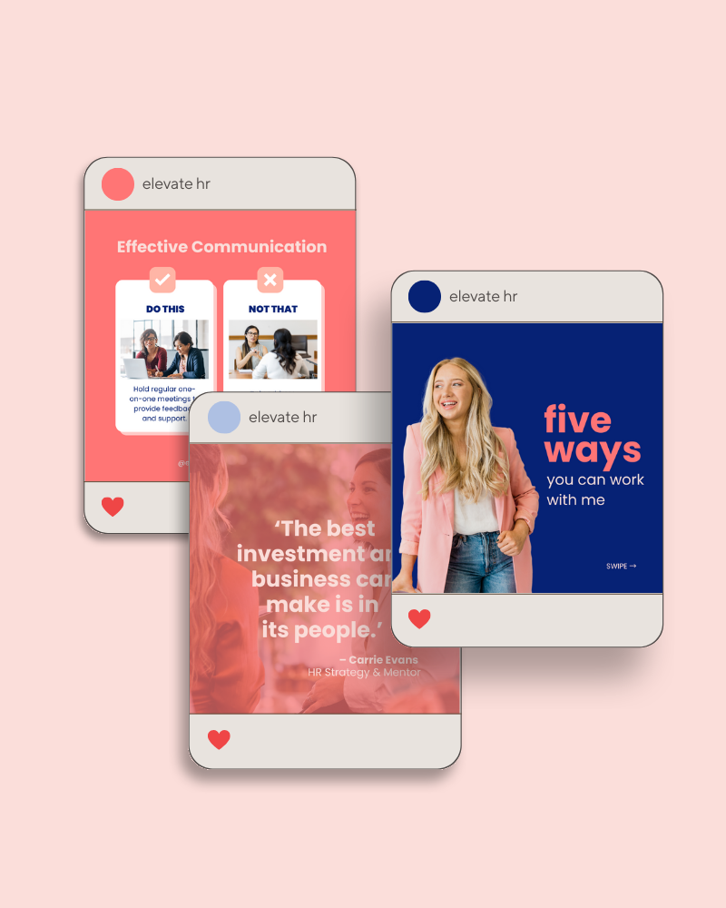 Elevate HR - Social Media Tiles