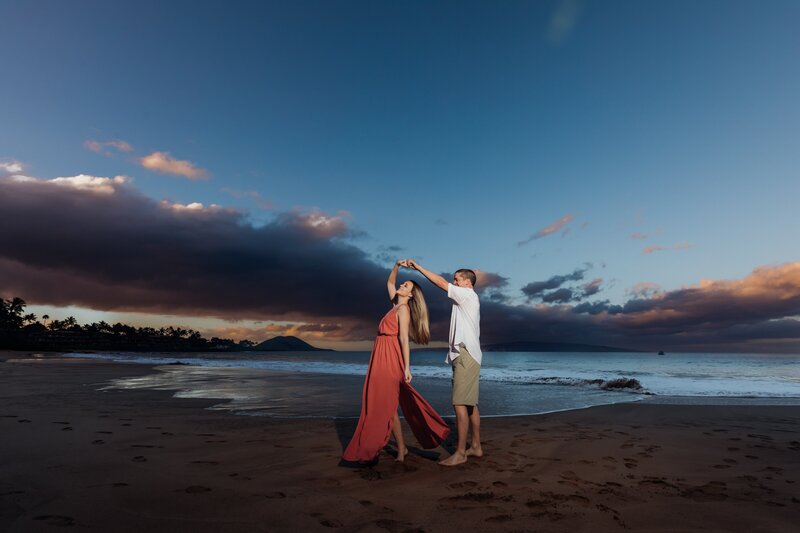 Couples Poolenalena Beach - Moorea Thill Photography Maui-28