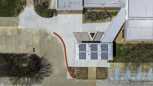 Conservation Discovery Center Entrance Canopy | MegaKC — Kansas City, MO