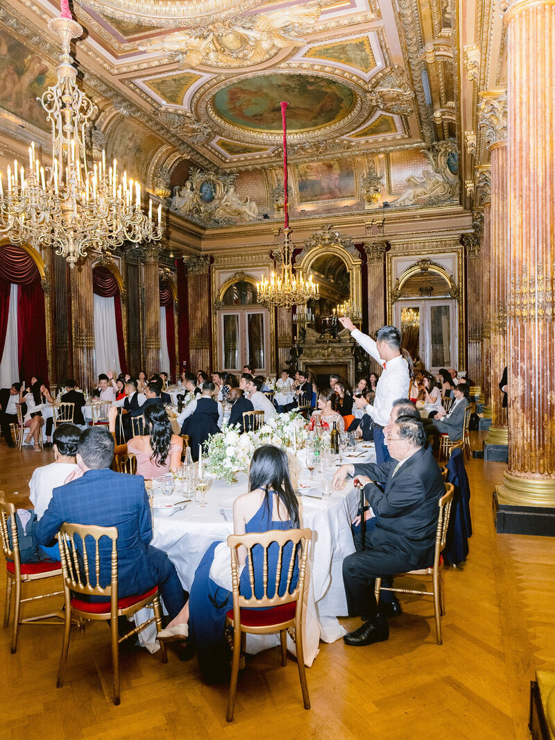 Wedding party paris