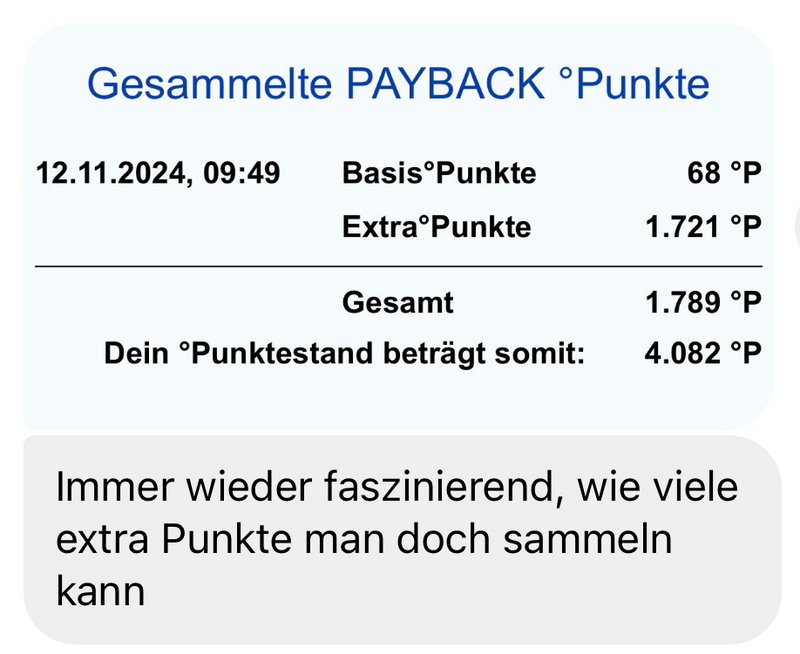 Payback Beispiele 