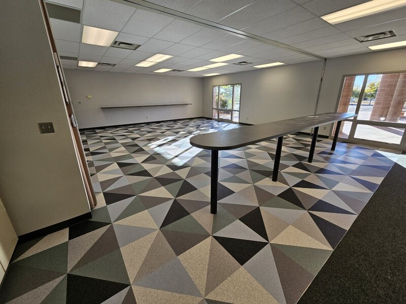 LVT church flooring in Albuquerque Floor Tech