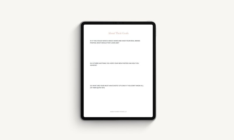 Brand Shoot Planning Questionnaire for Photographers by Abby Murphy Photo-4