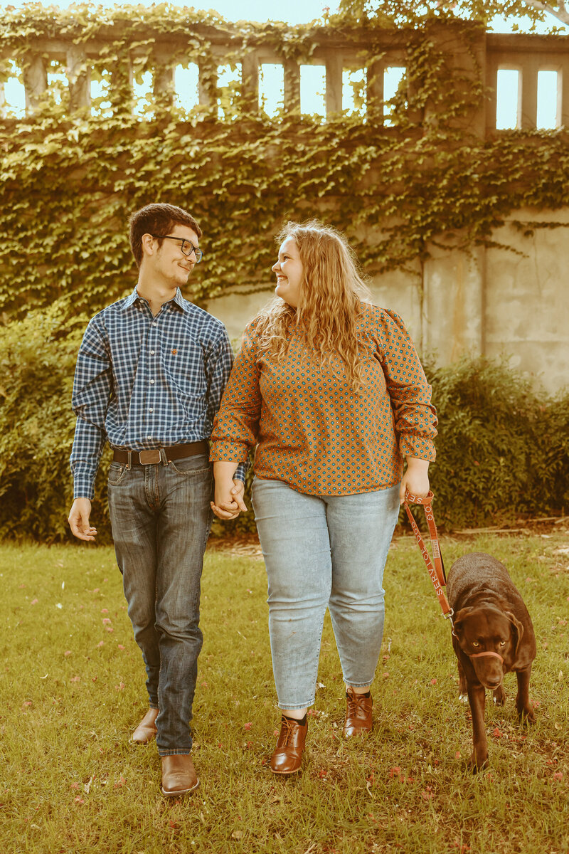 Fun downtown couples session in Abilene, TX
