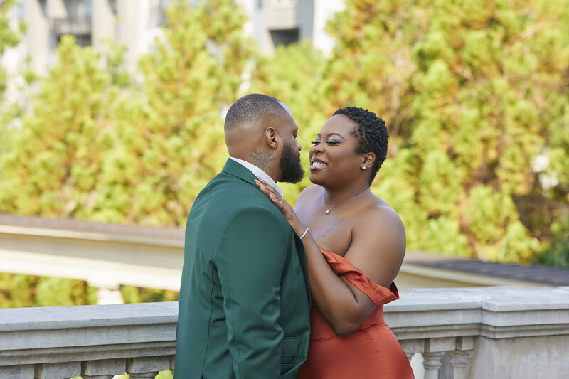 ATL Black couples maternity photoshoot with Belle Rouge Photography