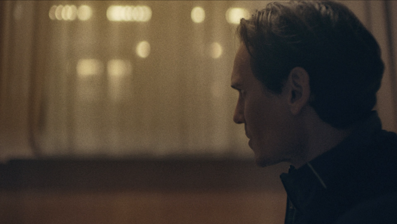 A stylized shot of Frankfurt’s skyline at night, blending architecture with emotion.