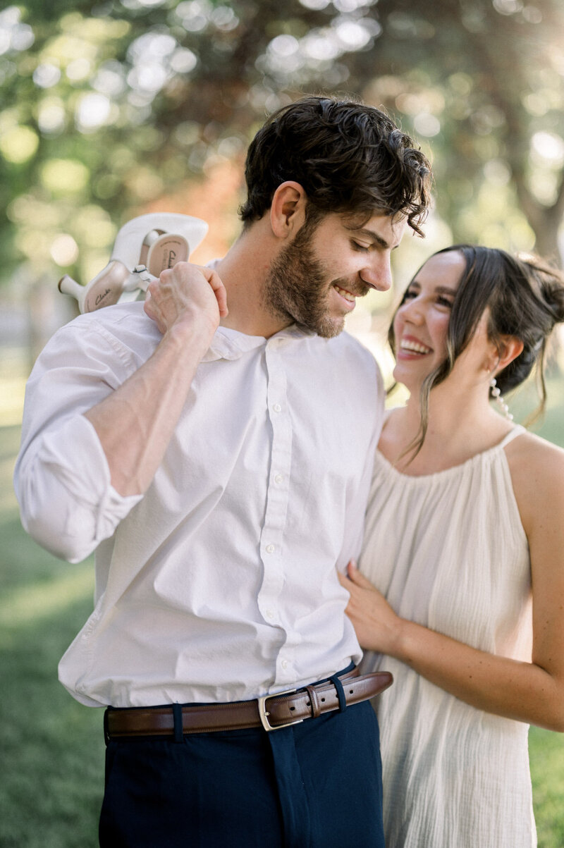 Sarah and Cody in Lake Tahoe, California Engagement session.