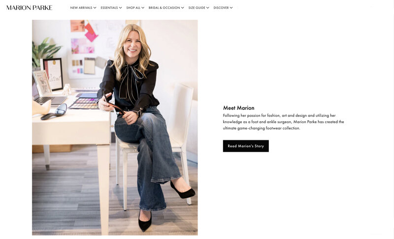 Liz Banfield portrait marion parke portrait website