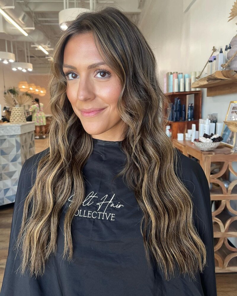 Hand Tied Extensions at Salt Hair Collective - East Beach Norfolk Virginia Hair Salon - 4